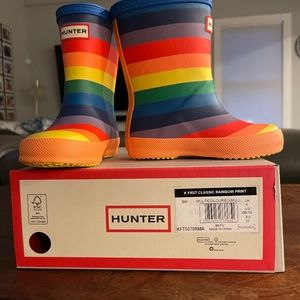 Hunter rain boots